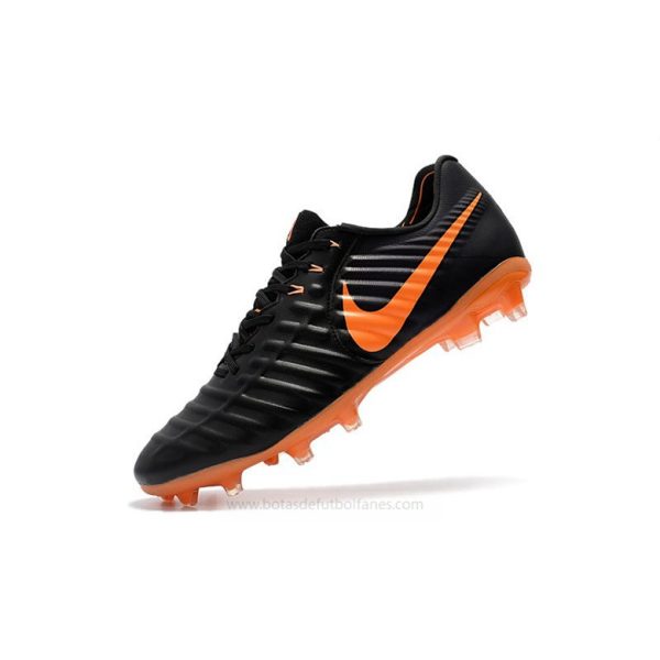 Nike Tiempo Legend VII FG Negro Naranja